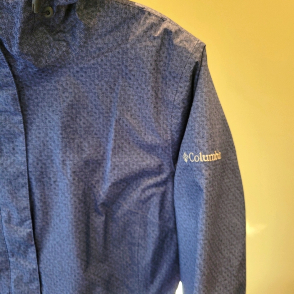 NWOT!Columbia Blue Rain coat - Picture 2 of 10